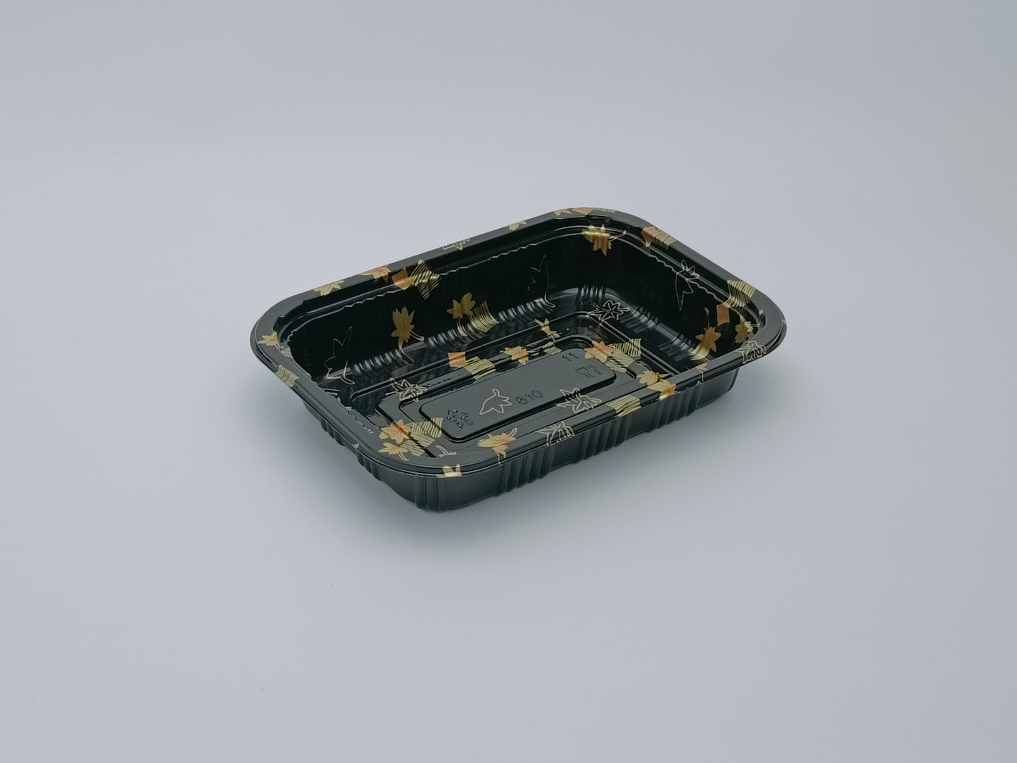 JN810 SushiTray – Inner Lock, 7.2×5.2" Square PET Tray with Lid