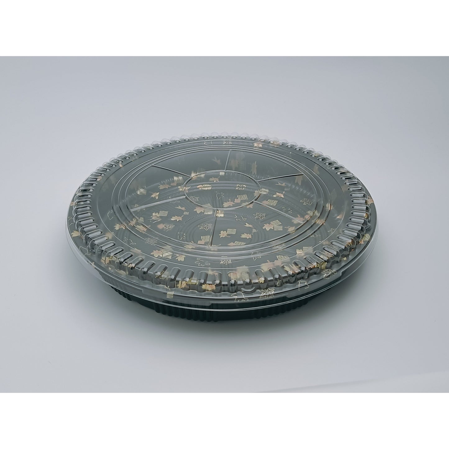 JN63 – 32.5cm Round Sushi Party Tray with Lid product image