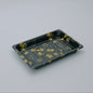 10 7.3×5.1 Inch Disposable PET Sushi Tray with Lid
