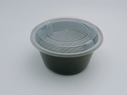 JN 1300 Ramen Bowl – 1300ml PP Bowl with Optional Divider Tray & Lid