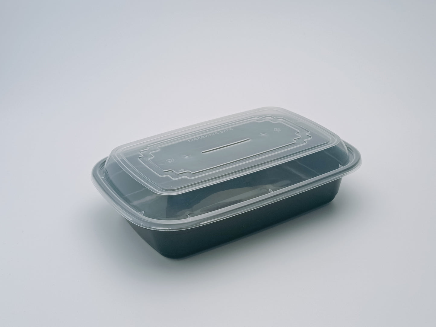 JN132 – 32oz Square PP Meal Prep Container with Lid