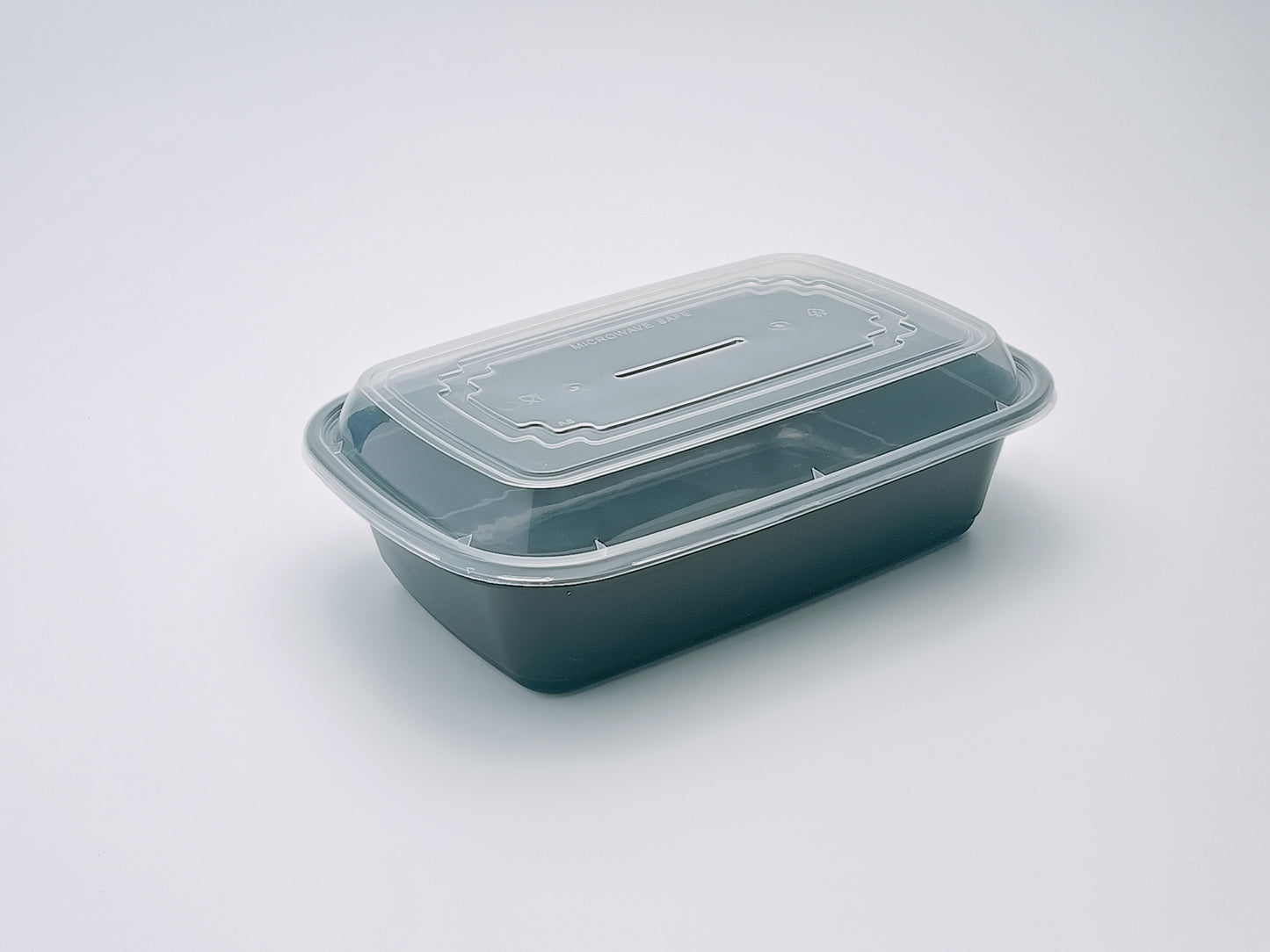 JN138 BentoBox 38oz – Square PP Meal Prep Container with Lid
