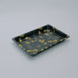 15 8.6×5.4 Inch Disposable PET Sushi Tray with Lid