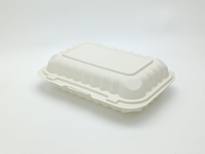 6×9 Inch PP Hinged Lid Takeout Container