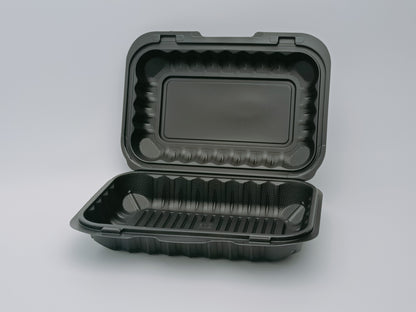 6×9 Inch PP Hinged Lid Takeout Container
