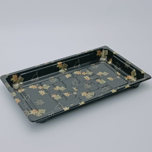 20 9.3×5.7 Inch Disposable PET Sushi Tray with Lid