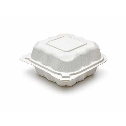 6-Inch PP Hinged clamshell boxes product image