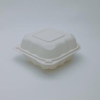6-Inch PP Hinged clamshell boxes product image