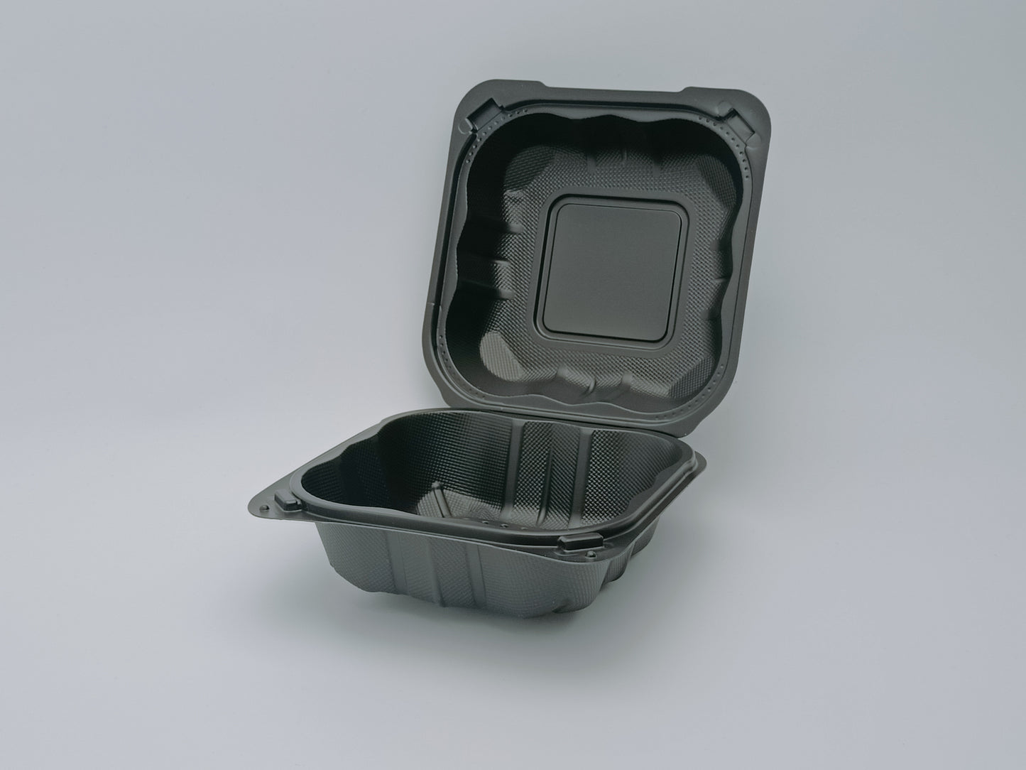 6-Inch PP Hinged clamshell boxes