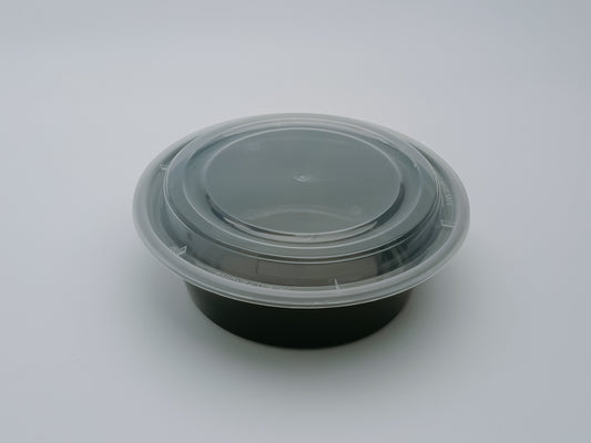 JN23 – 23oz Round Takeout Bowls with Lids – Disposable Food Containers