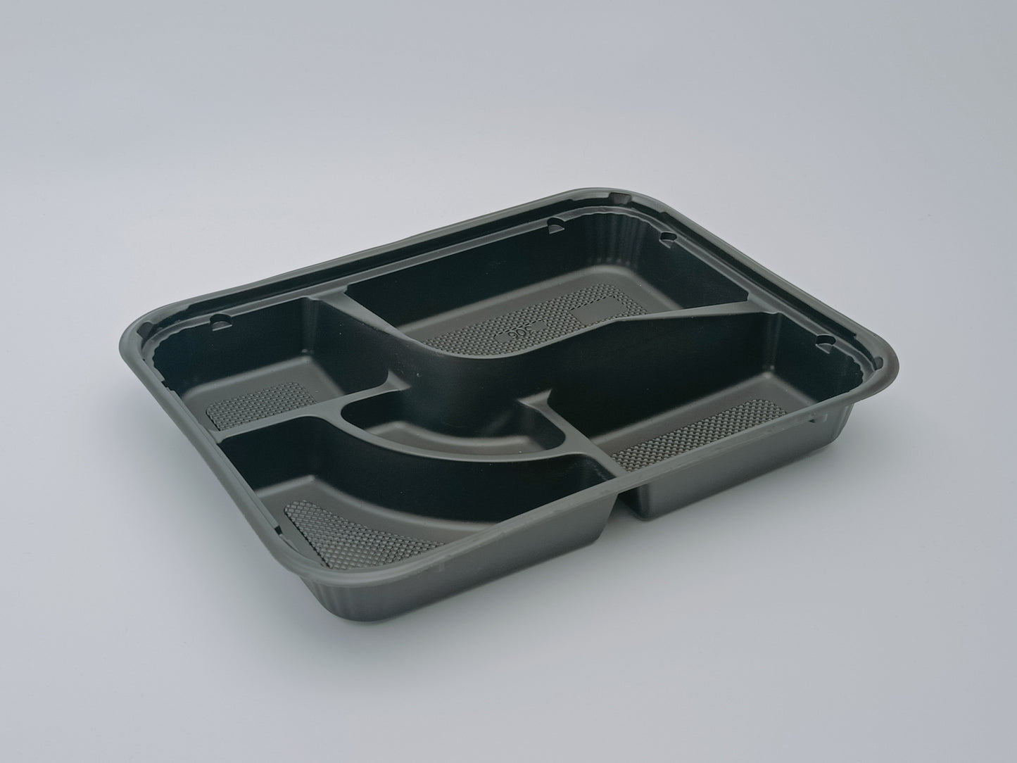 JN306 – 5-Compartment PP Bento Box (with Lid)