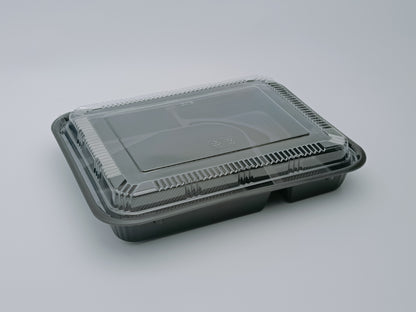 JN306 – 5-Compartment PP Bento Box (with Lid)