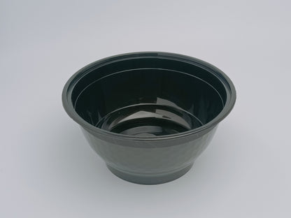 42oz Diamond-Cut Noodle Bowl with Lid & Optional Separation Tray