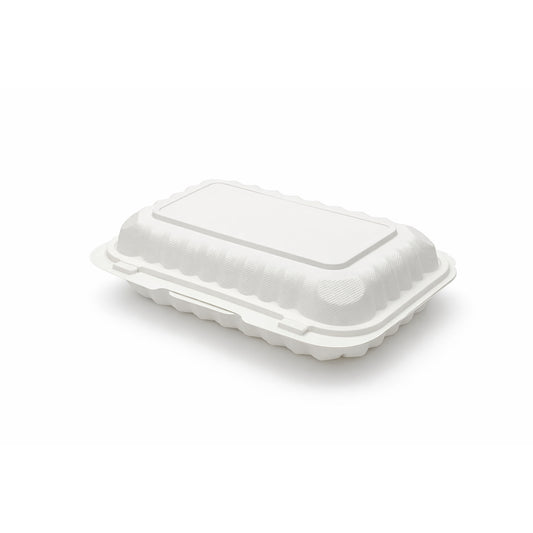 6×9 Inch PP Hinged Lid Takeout Container product image