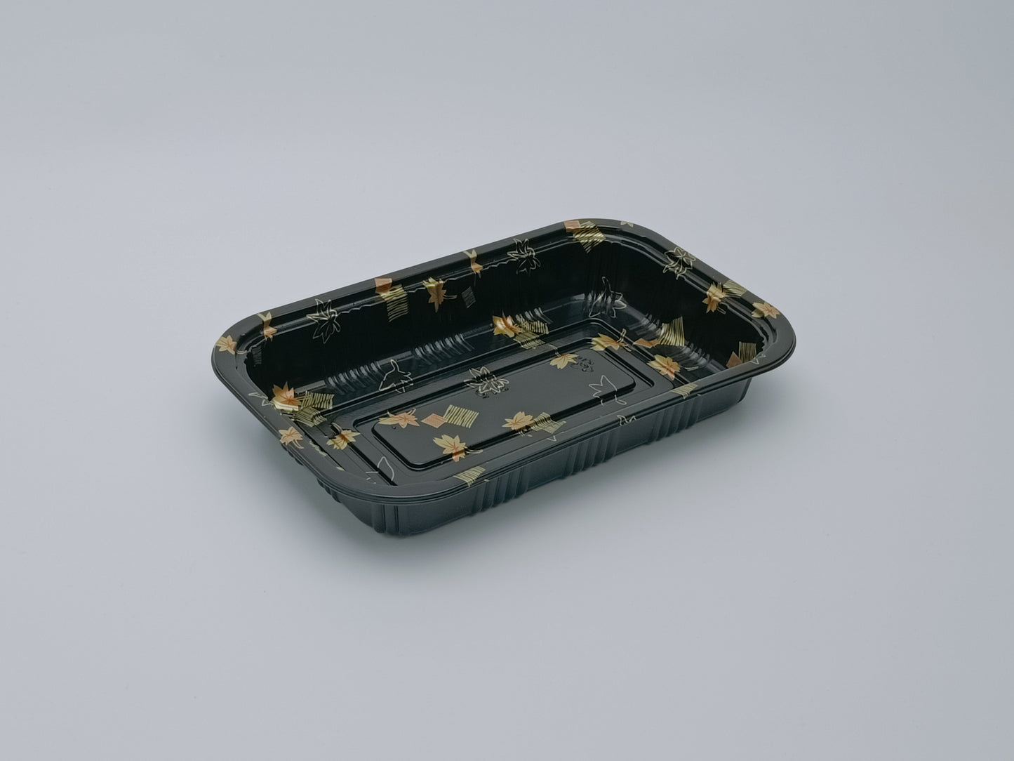 JN815 SushiTray – Inner Lock, 8.1×5.2" Rectangular PET Tray with Lid