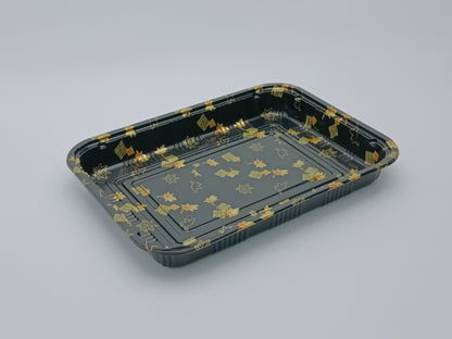 JN SushiTray – Inner Lock, JN830 (10.4×7.9") Oversized PET Tray with Lid