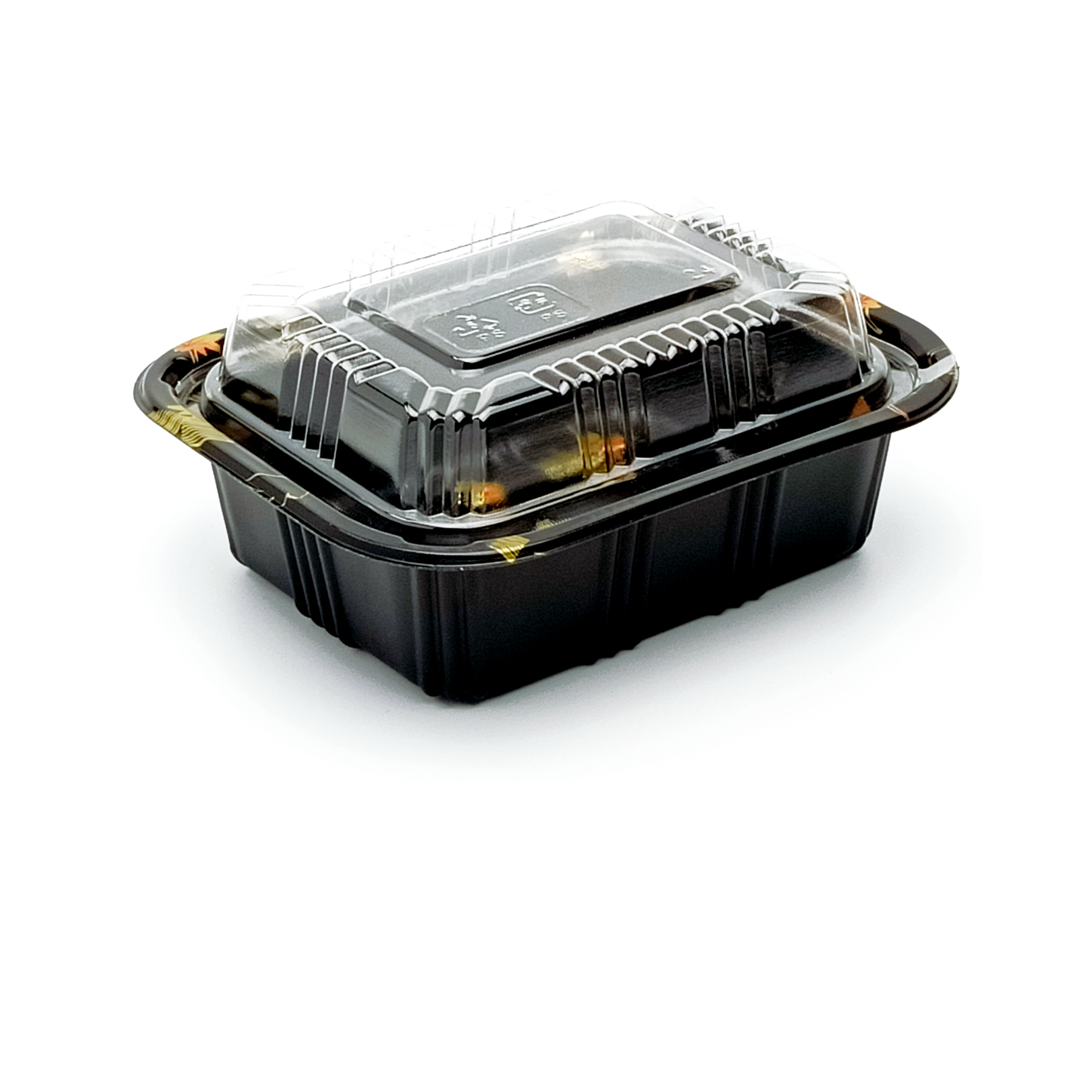 JN805 Inner Lock PET sushi tray alternate product view on white background