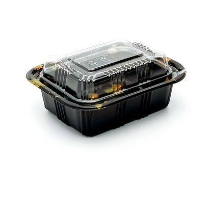 JN805 Inner Lock PET sushi tray alternate product view on white background