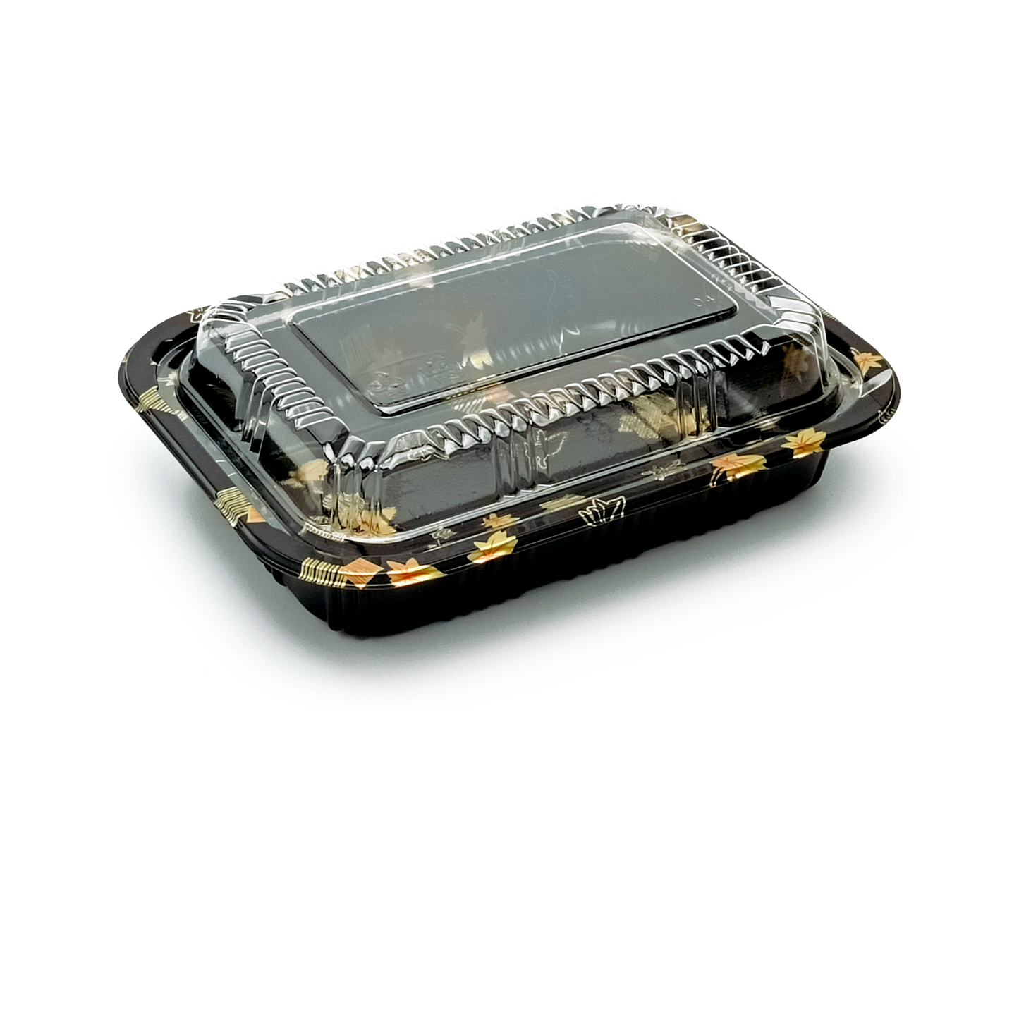 JN810 Inner Lock PET sushi tray alternate product view on white background