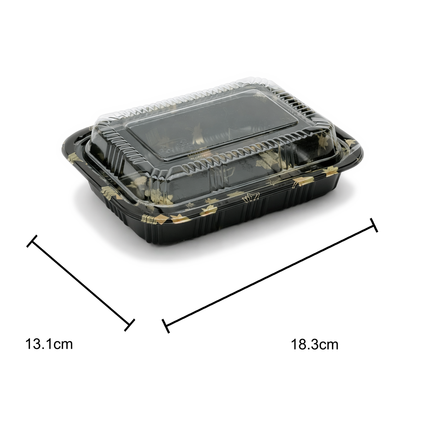 JN810 Inner Lock PET sushi tray size dimensions inner-lock-810-dimension.png