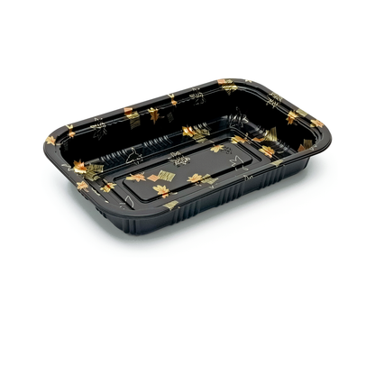 JN815 Inner Lock PET sushi tray alternate product view on white background