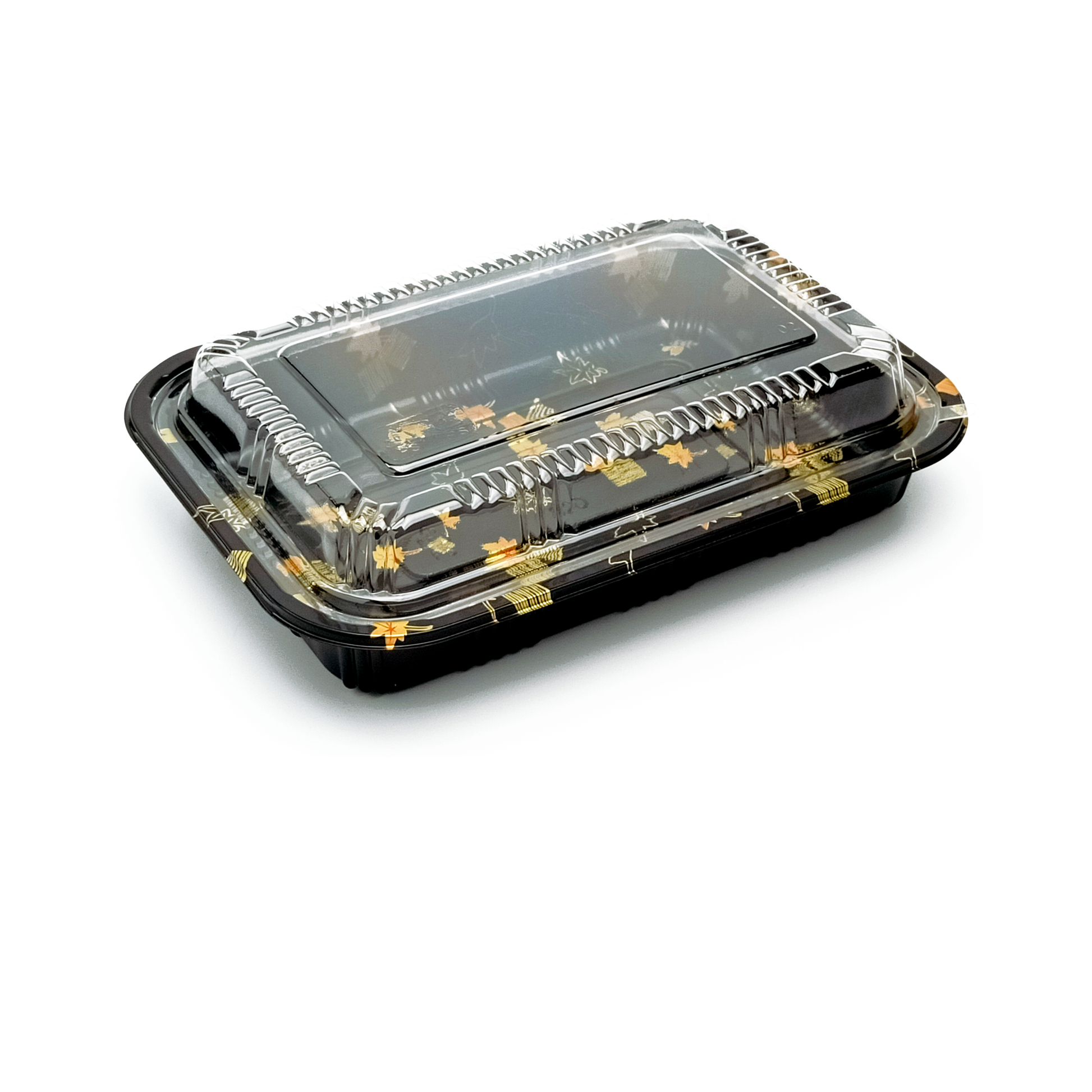JN820 Inner Lock PET sushi tray alternate product view on white background