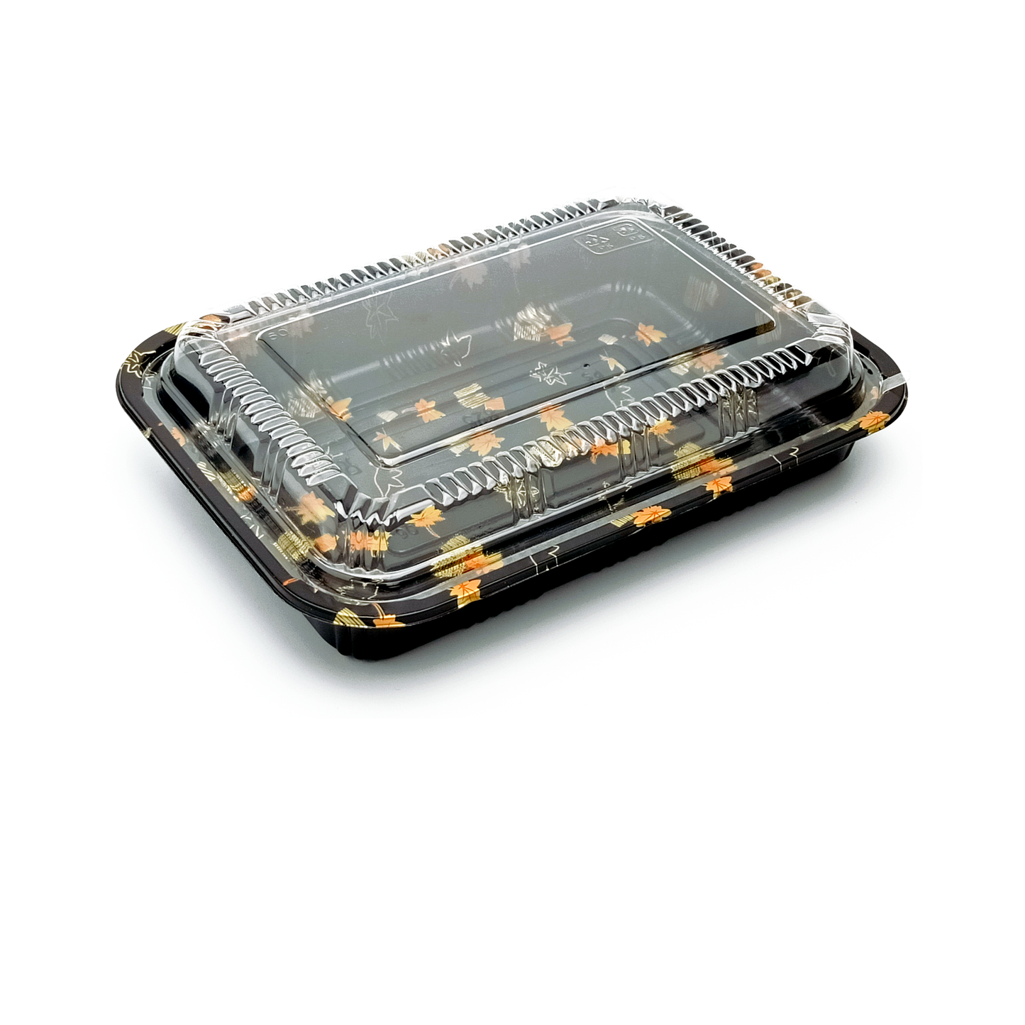 JN825 Inner Lock PET sushi tray alternate product view on white background