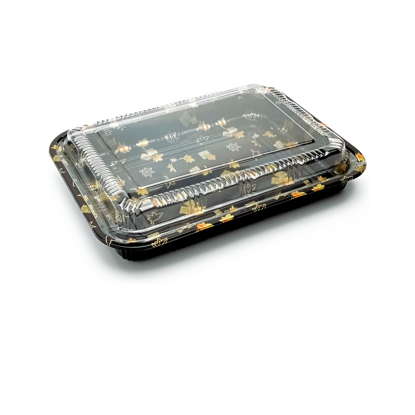 JN830 Inner Lock PET sushi tray alternate product view on white background