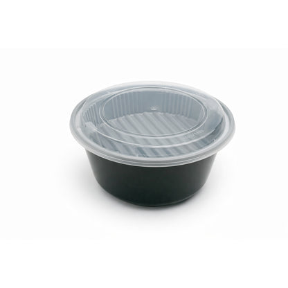 JN1450 Ramen Bowl – 1450ml Deep PP Bowl with Optional Separator Tray & Lid product image