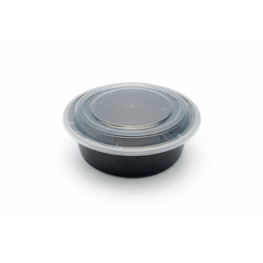 JN32 – 32oz Round Takeout Bowls with Lids – Disposable Food Containers product image