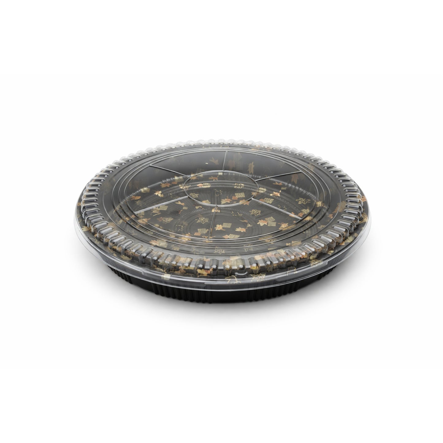 JN63 – 32.5cm Round Sushi Party Tray with Lid product image