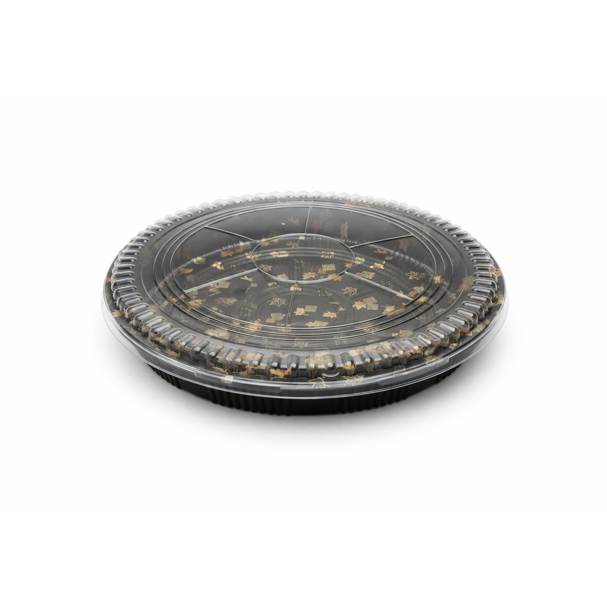 JN63 – 32.5cm Round Sushi Party Tray with Lid product image