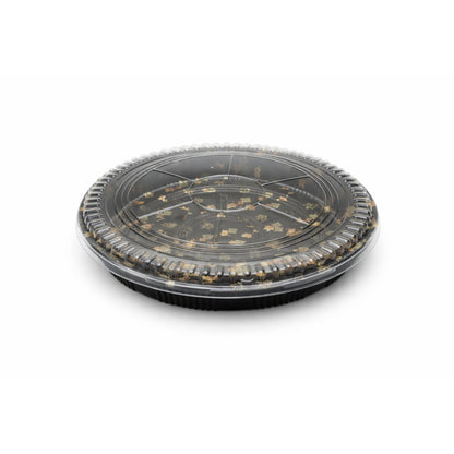 JN63 – 32.5cm Round Sushi Party Tray with Lid product image