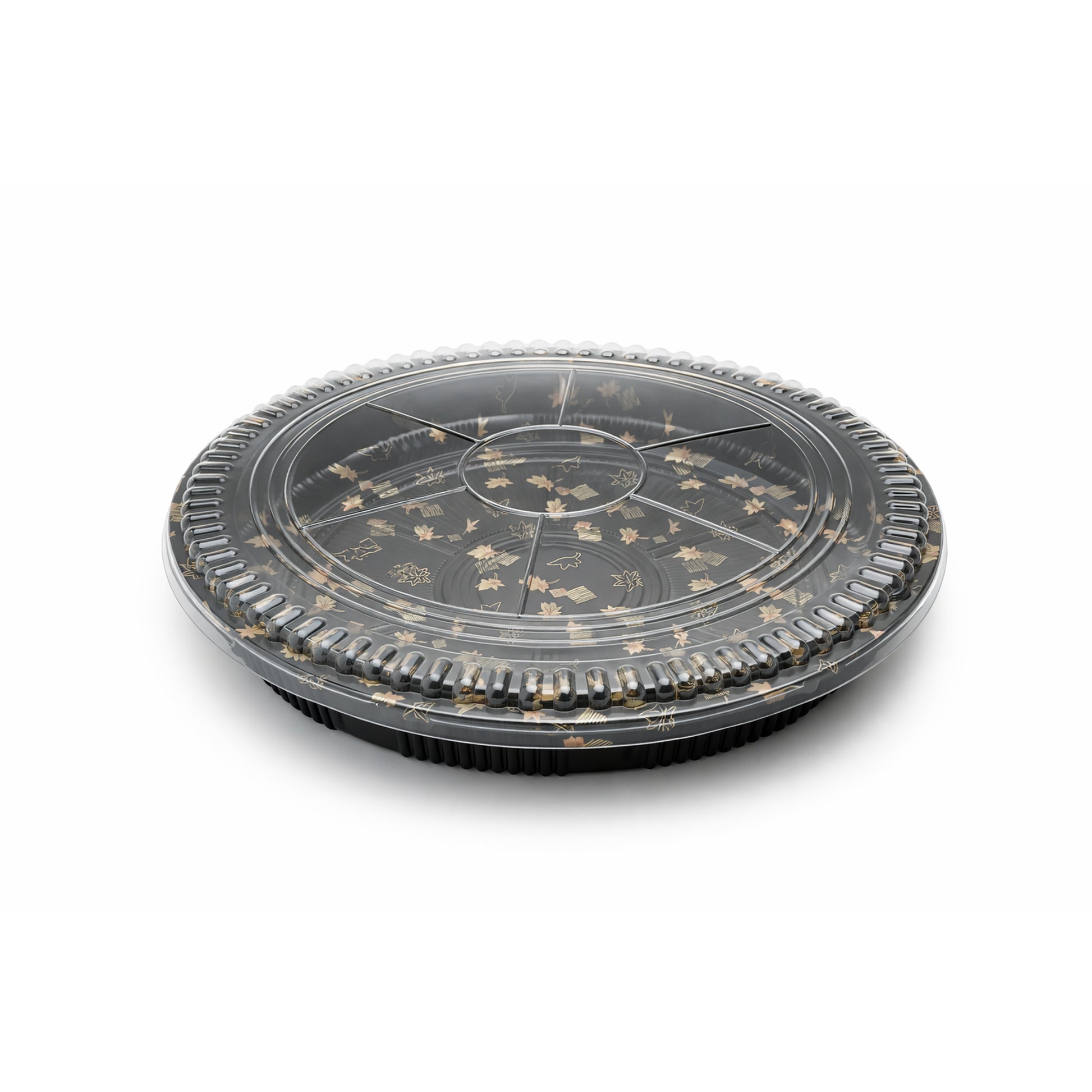 JN64 – 35cm Round Sushi Party Tray with Lid product image